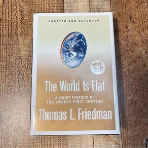 The World Is Flat 2.0 Updated & Expanded by Thomas L. Friedman Hardcover Book